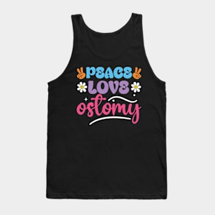 Doctor/Nurse Gift - Peace Love Ostomy Tank Top